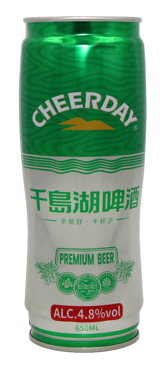 Изображение товара Пиво Cheerday Premium светлое 0.65л в коробке мягкий лагер традиционный вкус