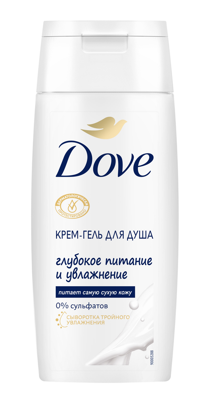 Крем-гель для душа Дав Глубокое питание и увлажнение, 100мл