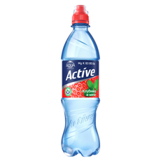 Вода Aqua Minerale Fresh Active с клубникой и мятой негазированная, 500мл