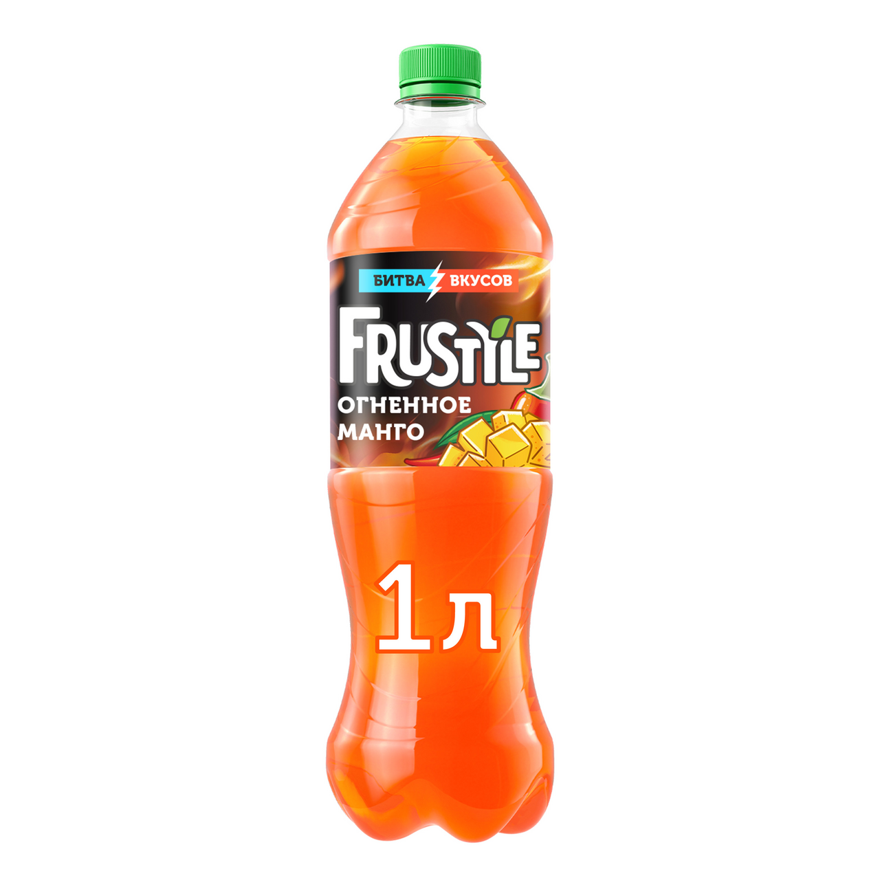 Изображение товара Напиток Frustyle Огненное манго газированный, 1л