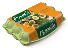 Яйцо куриное Русово С1, 15шт