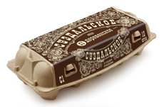 Яйцо куриное Суздальское Деревенское С1, 10шт