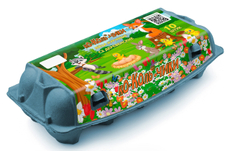 Яйцо куриное Кокольчики Деревенское С2, 10шт