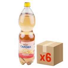 Напиток Сарова Крем-сода газированный, 1.5л x 6 шт