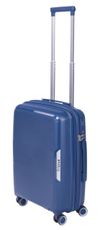 Чемодан Triplus Rock синий размер S 4 колеса, 36.5 x 22.5 x 56см