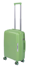 Чемодан Triplus Rock зеленый размер S 4 колеса, 36.5 x 22.5 x 56см