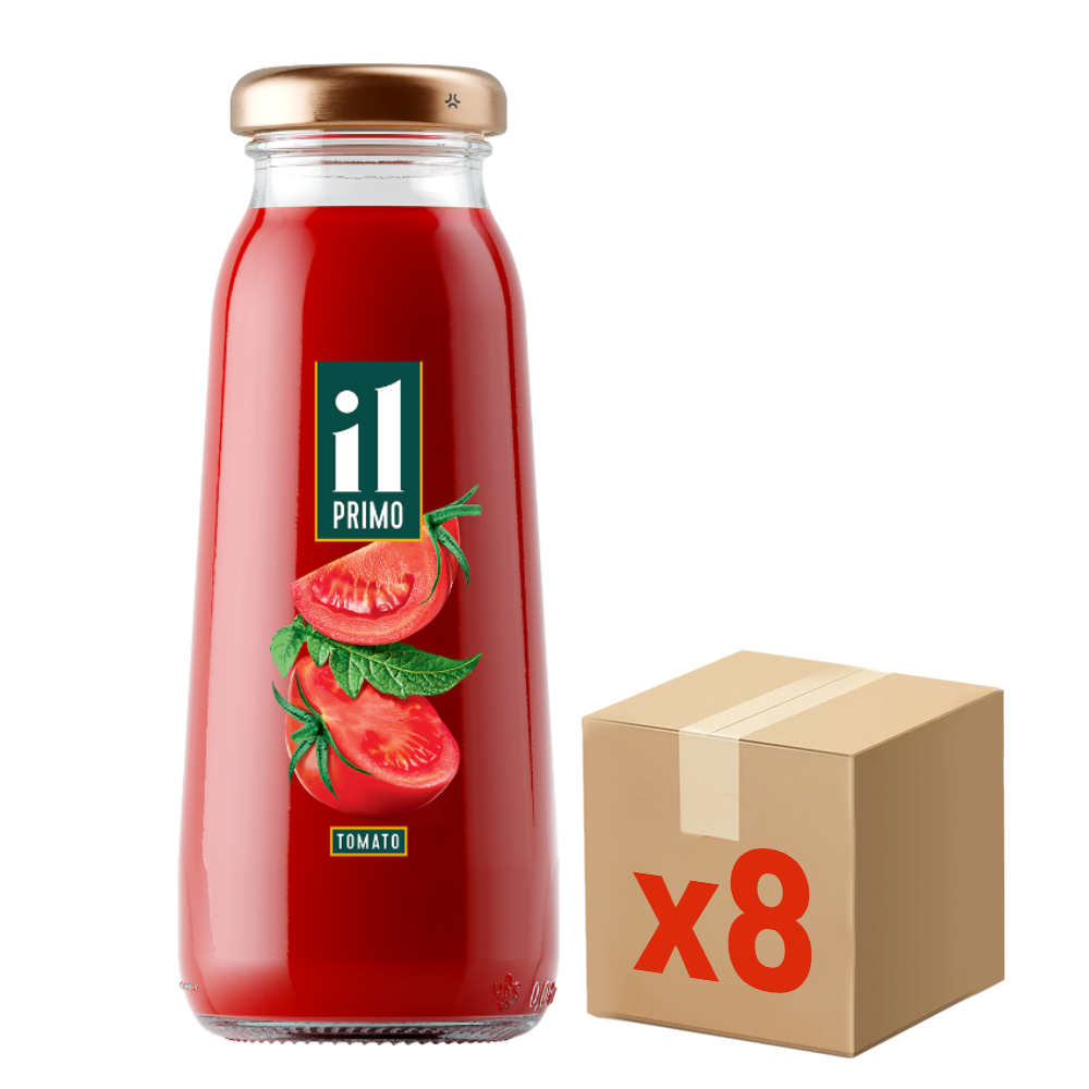 Изображение товара Сок IL Primo томатный с солью, 200мл 8 штук
