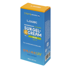 Гель-крем для лица L.Sanic солнцезащитный водостойкий с алоэ SPF50, 50мл