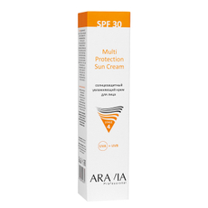 Крем для лица Aravia Professional солнцезащитный увлажняющий SPF30, 100мл