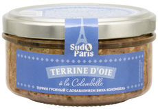 Террин гусиный Sud o Paris с вином коломбель, 130г