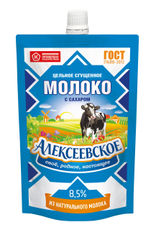 Молоко сгущенное Алексеевское ГОСТ 8.5%, 100г