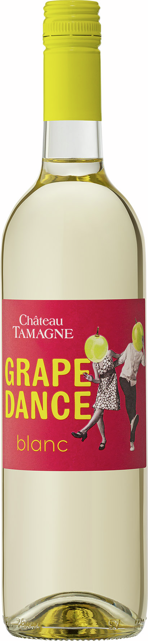 Вино Chateau Tamagne Grape Dance белое сухое, 0.75л