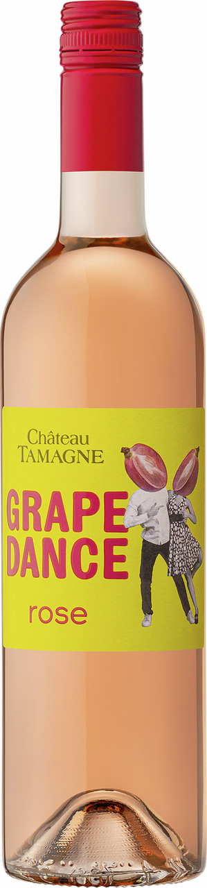 Вино Chateau Tamagne Grape Dance розовое сухое, 0.75л