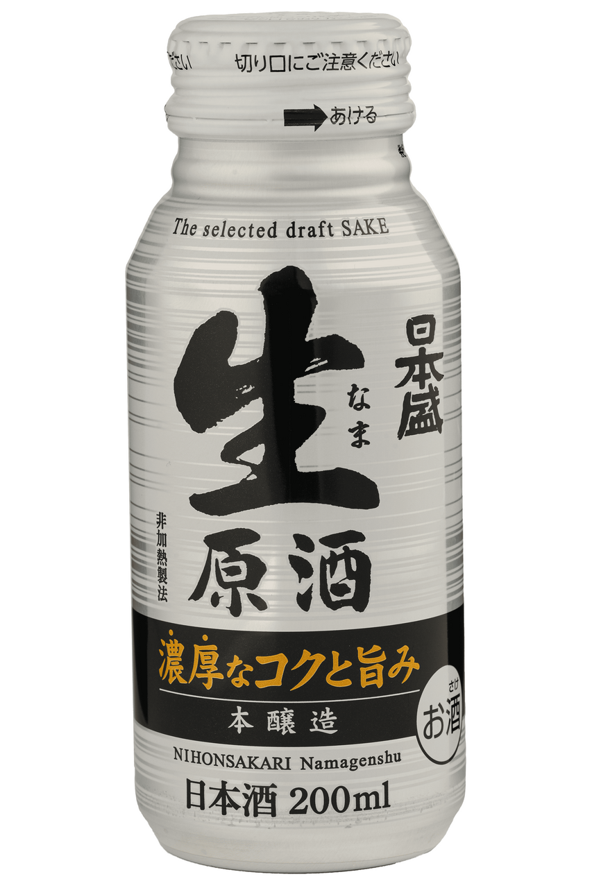 Изображение товара Японское саке Nihonsakari Honjozo Namagenshu 0.2л без упаковки