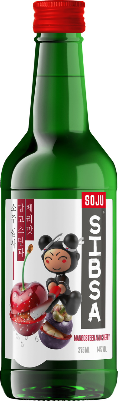 Изображение товара Аперитив Sibsa Soju с вишней и мангостином 0.375л натуральный фруктовый вкус