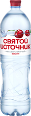 Вода Святой Источник с вишней негазированная, 1.5л
