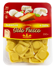 Равиоли Solo Fresco 4 сыра, 250г
