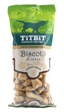 Печенье Titbit мясное для собак с говяжьей печенью, 350г