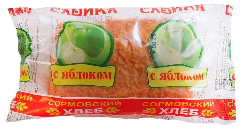 Слойка Сормовский Воздушная с фруктами, 80г