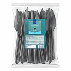 METRO PROFESSIONAL Нож одноразовый пластиковый черный, 50шт