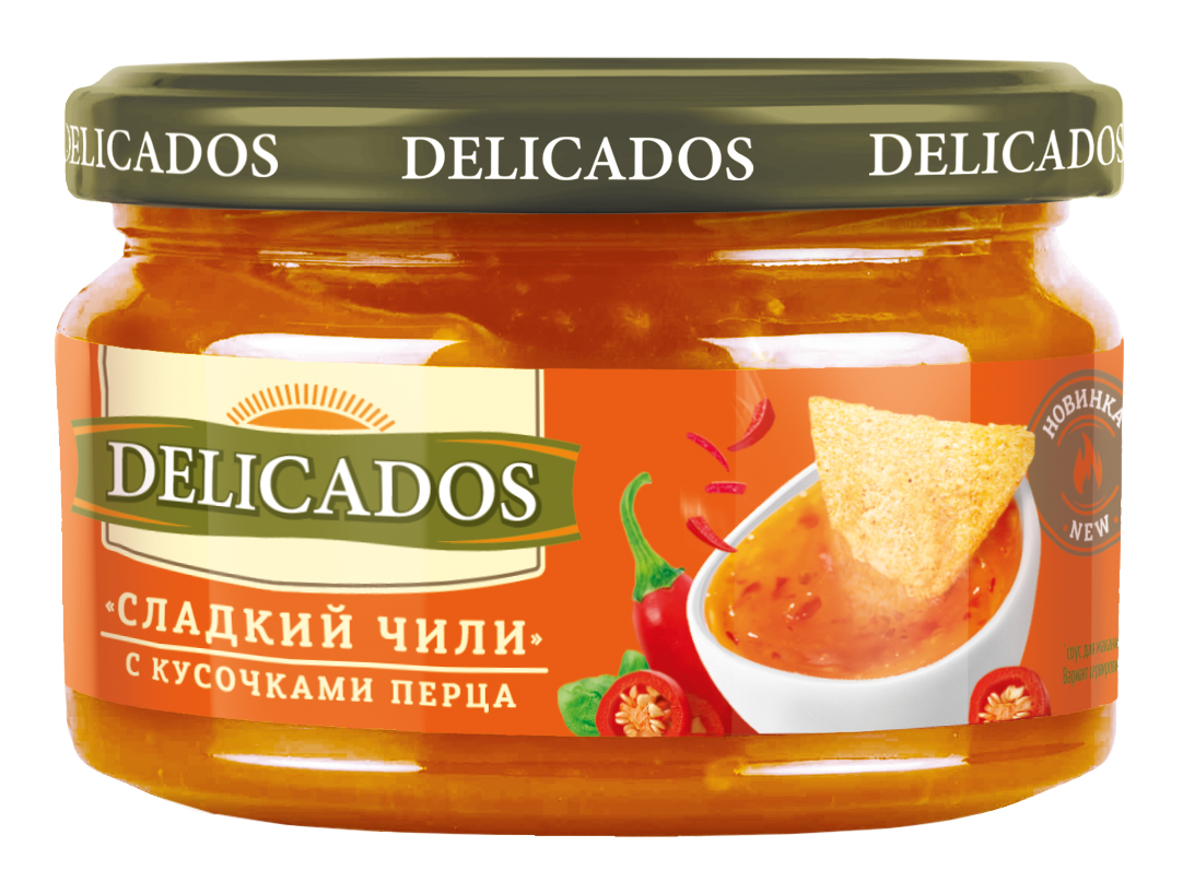 Соус Delicados Деликатный сладкий чили, 200г