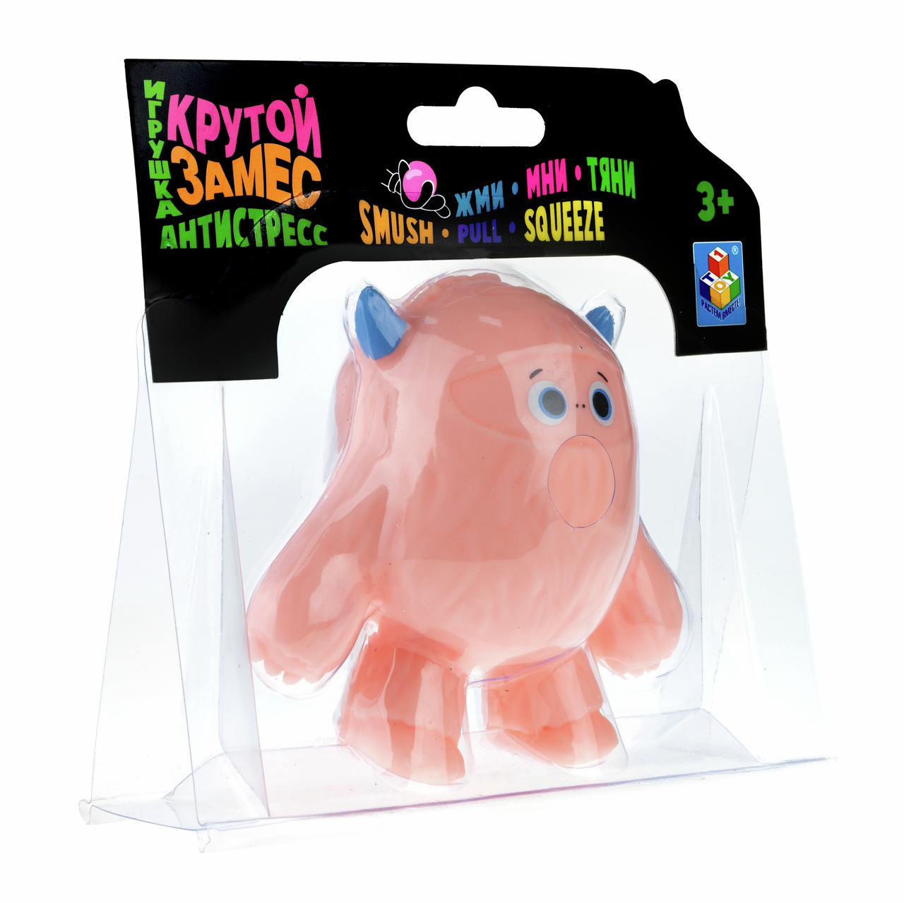 Игрушка 1Toy Йети Снежный человек тянущийся, 12см