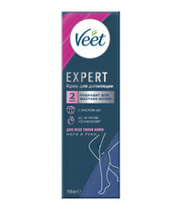 Крем для депиляции Veet Expert для всех типов кожи, 100мл
