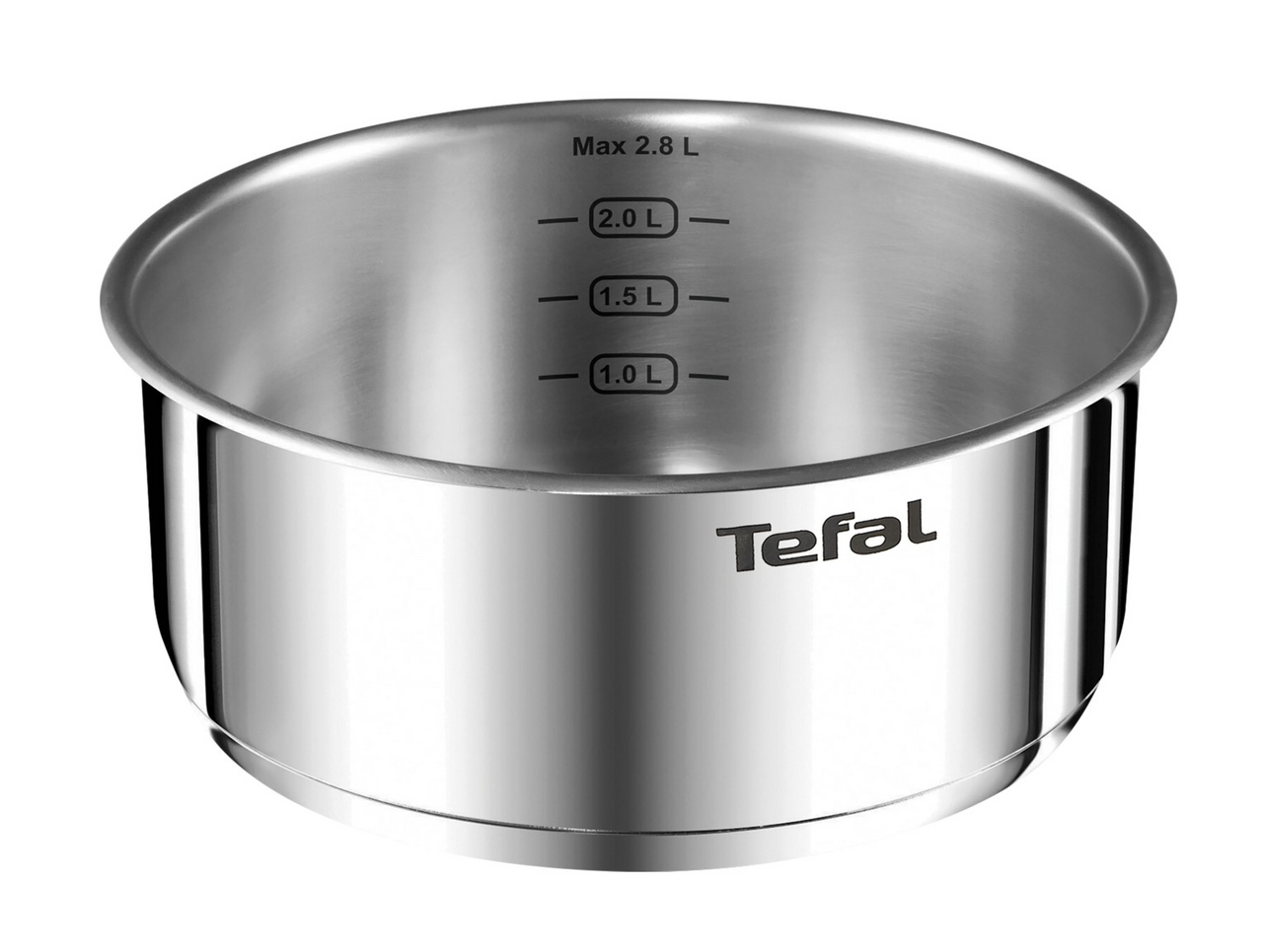 Изображение товара Ковш Tefal Daily Cook Ingenio 2.8л, 20см, нержавеющая сталь, съемные ручки