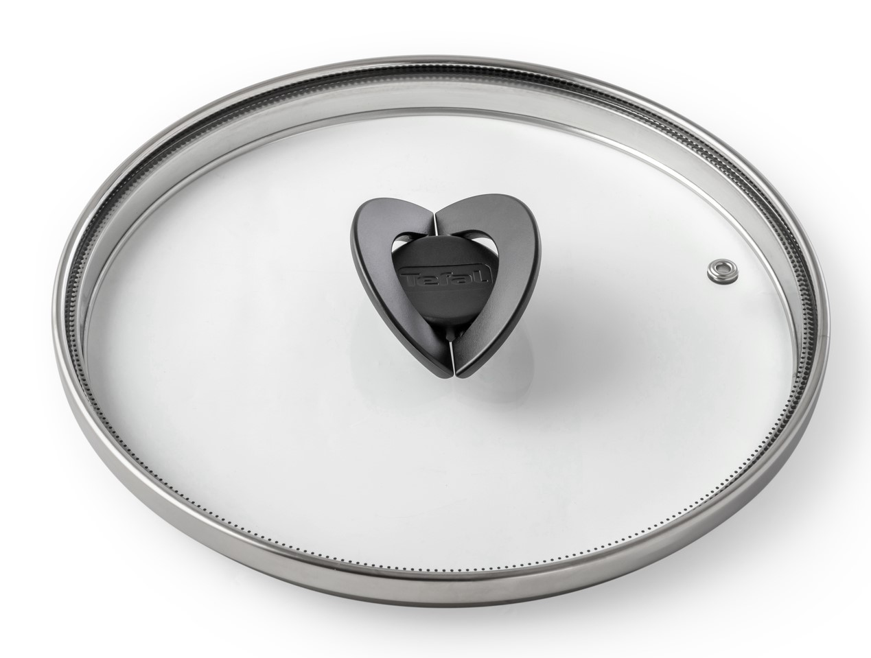 Изображение товара Крышка Tefal Butterfly 16 см, стеклянная, с паровыпуском, ручкой из бакелита