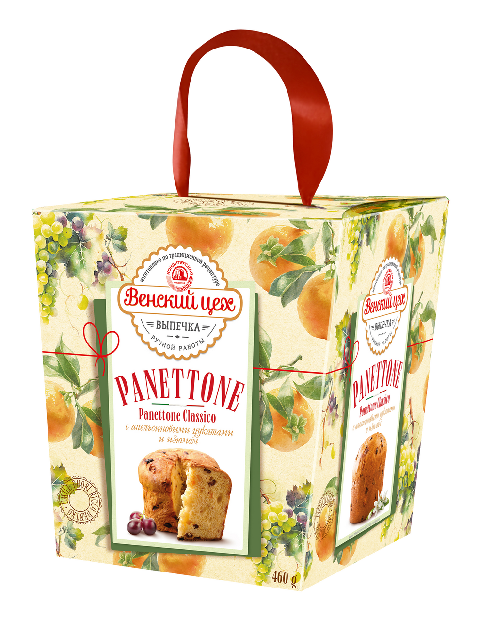 Кулич Венский цех Панеттоне, 460г