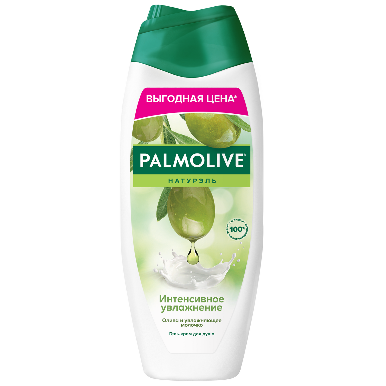 Изображение товара Крем-гель для душа Palmolive Интенсивное увлажнение с оливой и молочком, 450мл