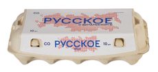 Яйцо куриное Боровская Русское С0, 10шт