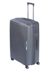 Чемодан Triplus Rock серый 4 колеса размер L, 49 x 31 x 75см