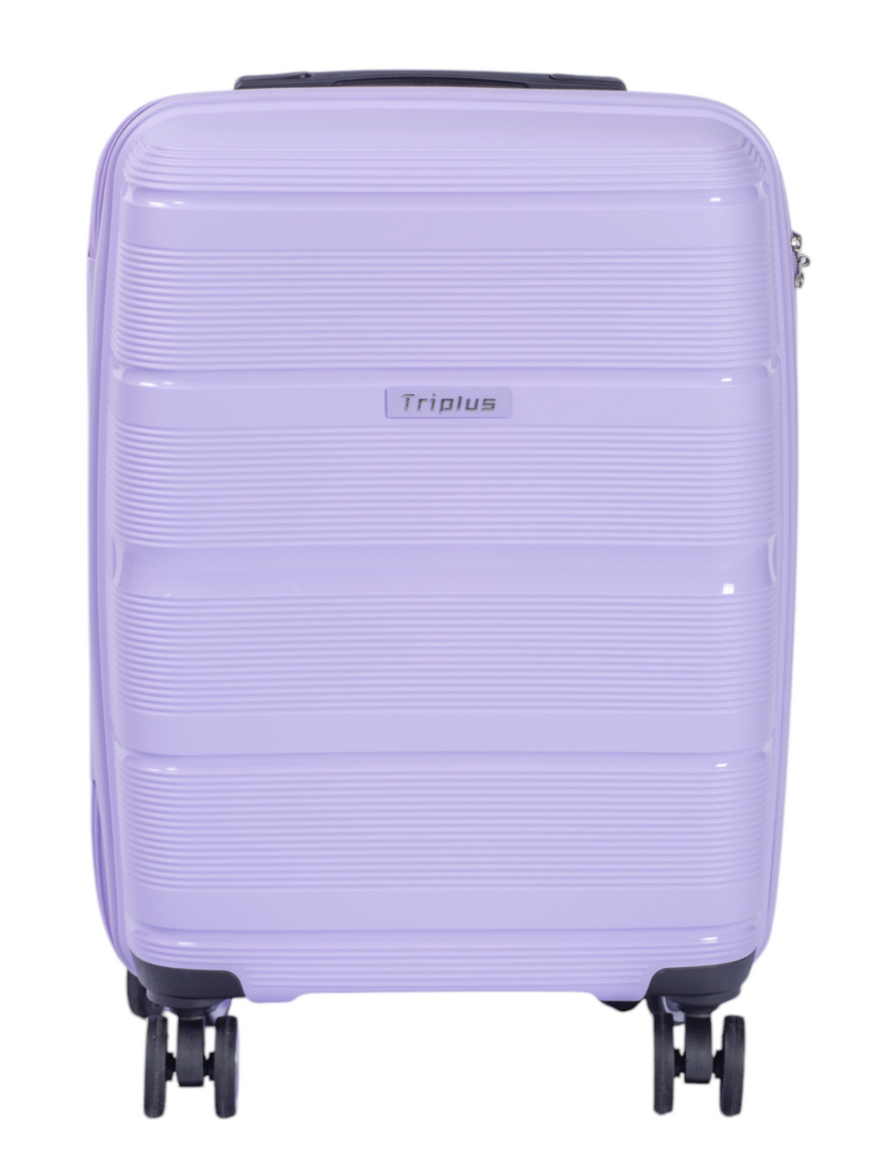 Чемодан Triplus Rock сиреневый 4 колеса размер S, 36.5 x 22.5 x 56см
