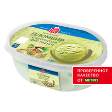 Fine Life Мороженое пломбир Фисташковое ГОСТ, 500г