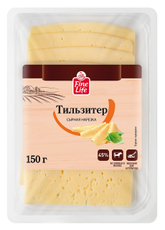 Fine Life Сыр Тильзитер нарезка 45%, 150г