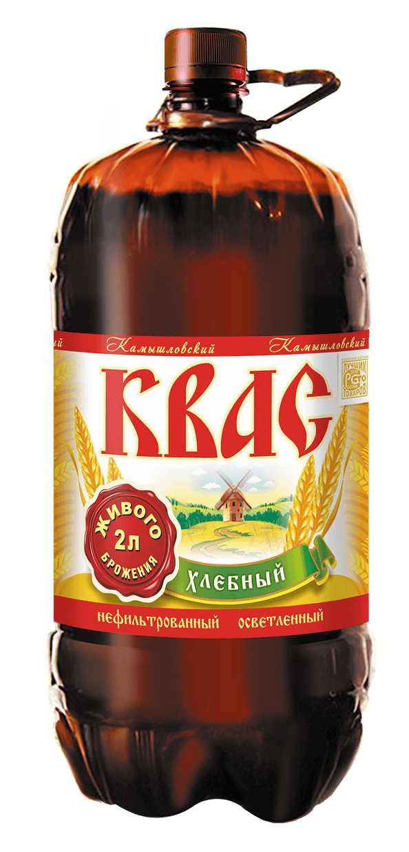 Квас Камышловский хлебный, 2л