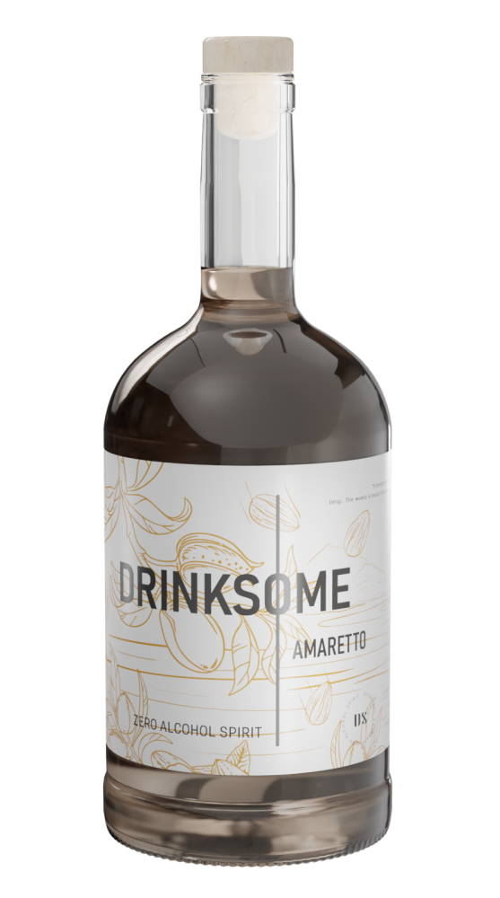 Изображение товара Безалкогольный ликер Амаретто Drinksome 0.7л — натуральный итальянский вкус без алкоголя