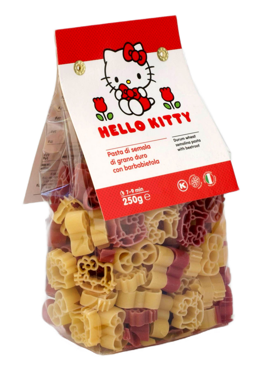 Изображение товара Макароны фигурные детские Dalla Costa Hello Kitty со свеклой, 250г