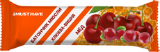 Батончик-мюсли Must Have с клюквой вишней и медом, 25г