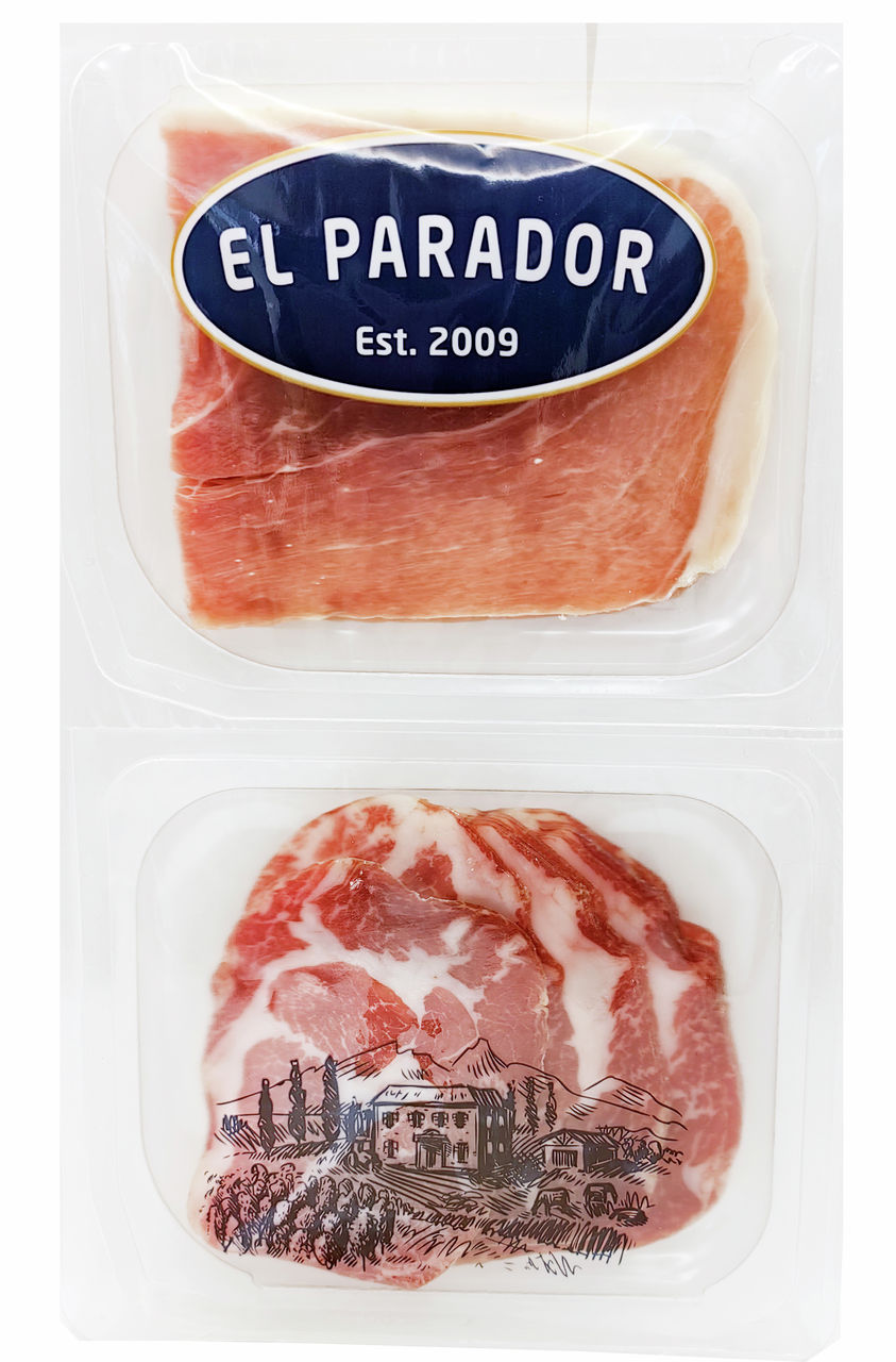 Ассорти El Parador Премиум сыровяленое нарезка, 90г