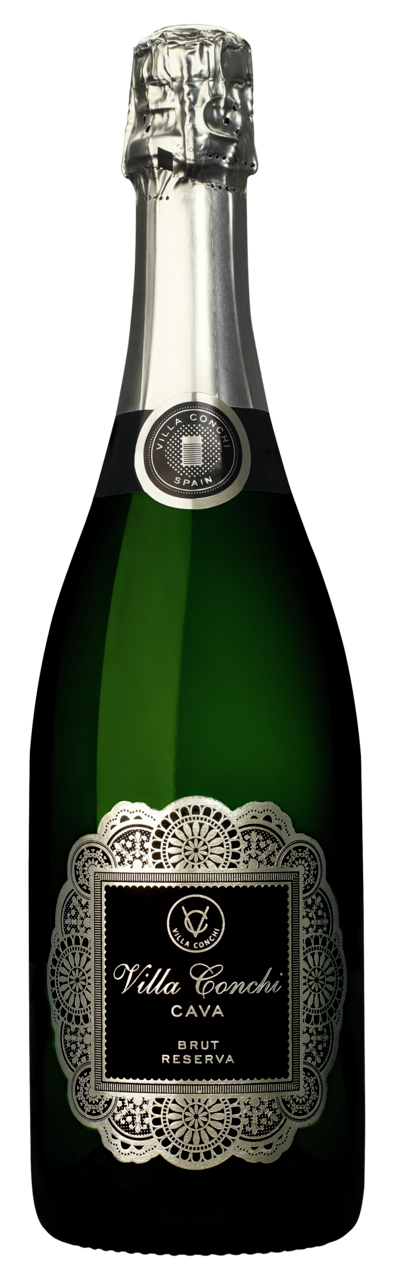Вино игристое Villa Conchi Cava Reserva белое брют, 0.75л