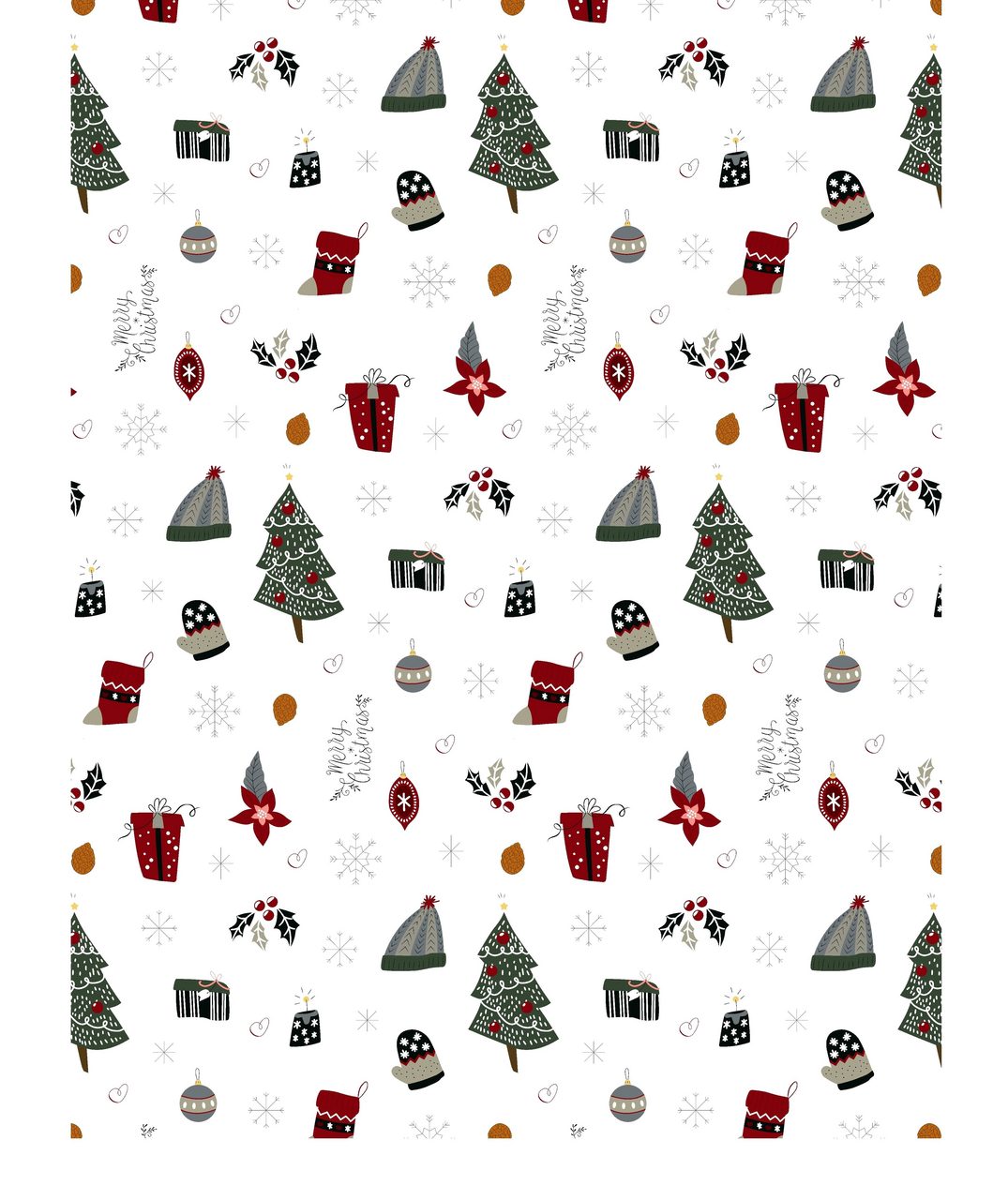 Tarrington House Плед Print рождественский, 130 x 170см