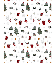 Tarrington House Плед Print рождественский, 130 x 170см