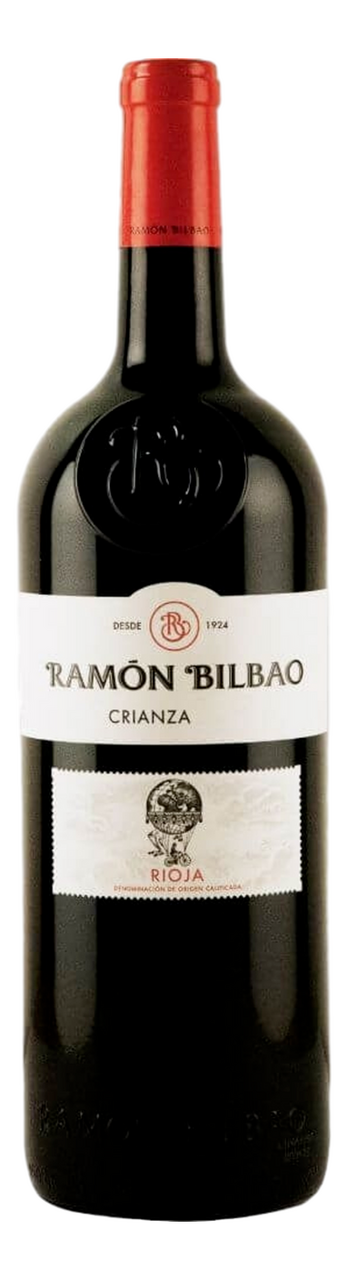 Изображение товара Вино Ramon Bilbao Rioja Crianza красное сухое, 1.5л