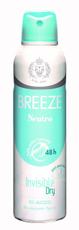Дезодорант-спрей Breeze Neutro, 150мл