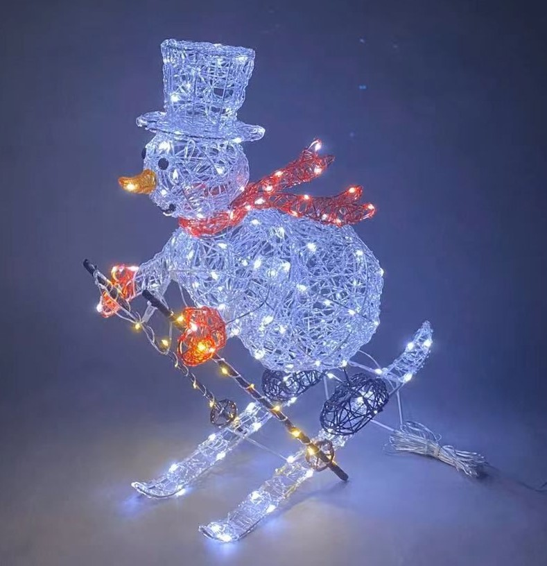 Tarrington House Фигура Снеговик 150Led, 81 х 73см