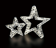 Tarrington House Фигура звезды светодиодная 600Led и 1200Led, 2 предмета