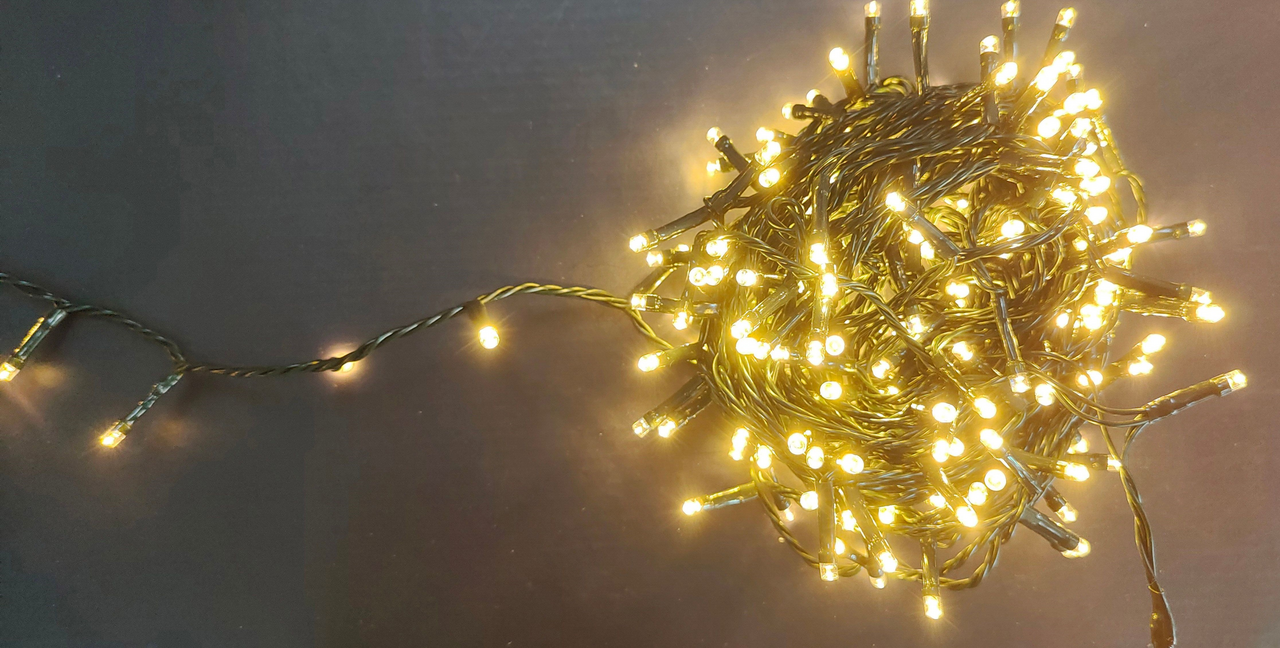 Tarrington House Электрогирлянда нить 240Led теплый белый, 12м