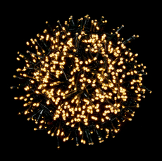 Tarrington House Электрогирлянда нить 1000Led теплый белый, 20м